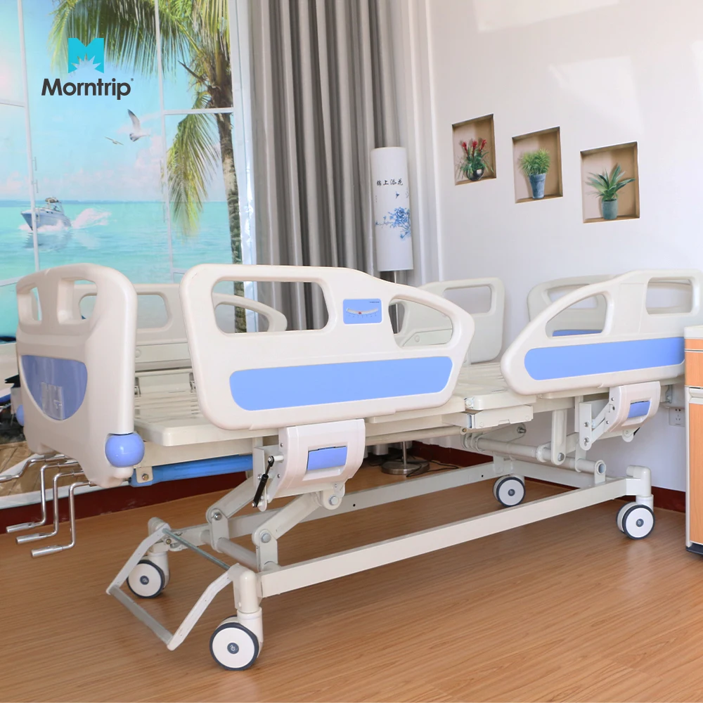 4 кривошипа для домашнего лечения медицинская кровать пациентов Bariatric Cama Clinica ICU Furniture ручная Больничная 5 функций