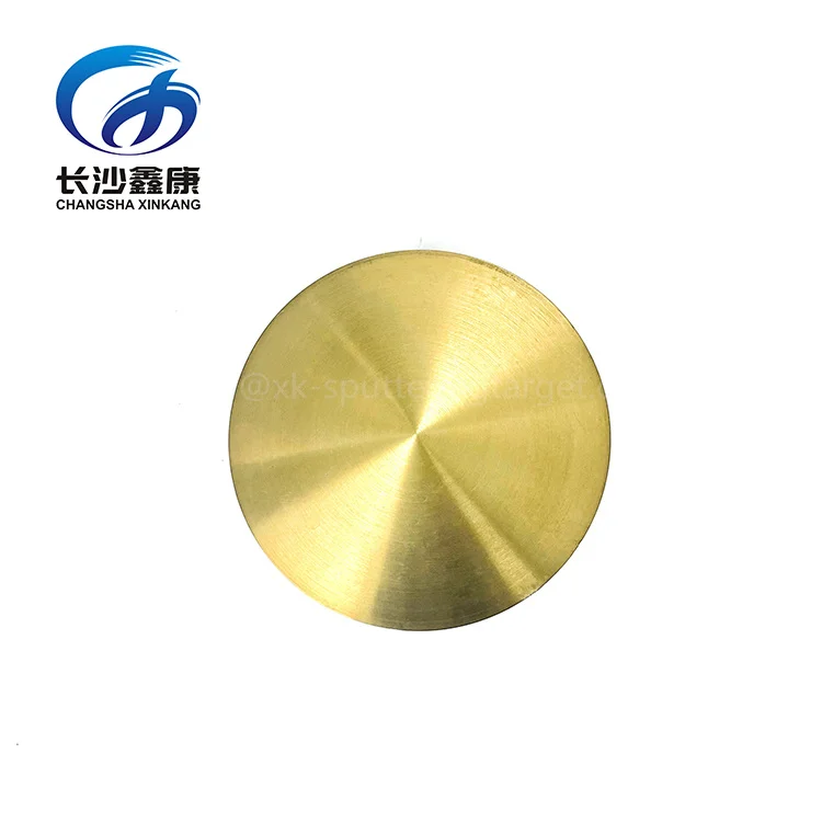 99.95% Copper Aluminum Sputtering Targets CuAl10wt% Alloy Cathode for Semiconductor