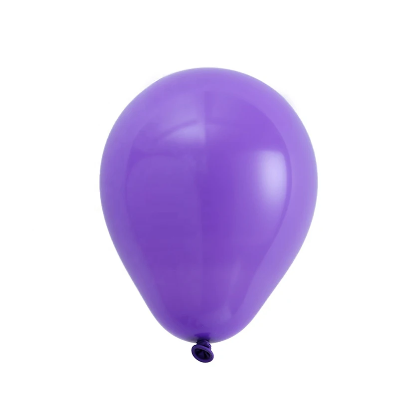 Macaron Color round Wedding Birthday Party Layout Rubber Balloons