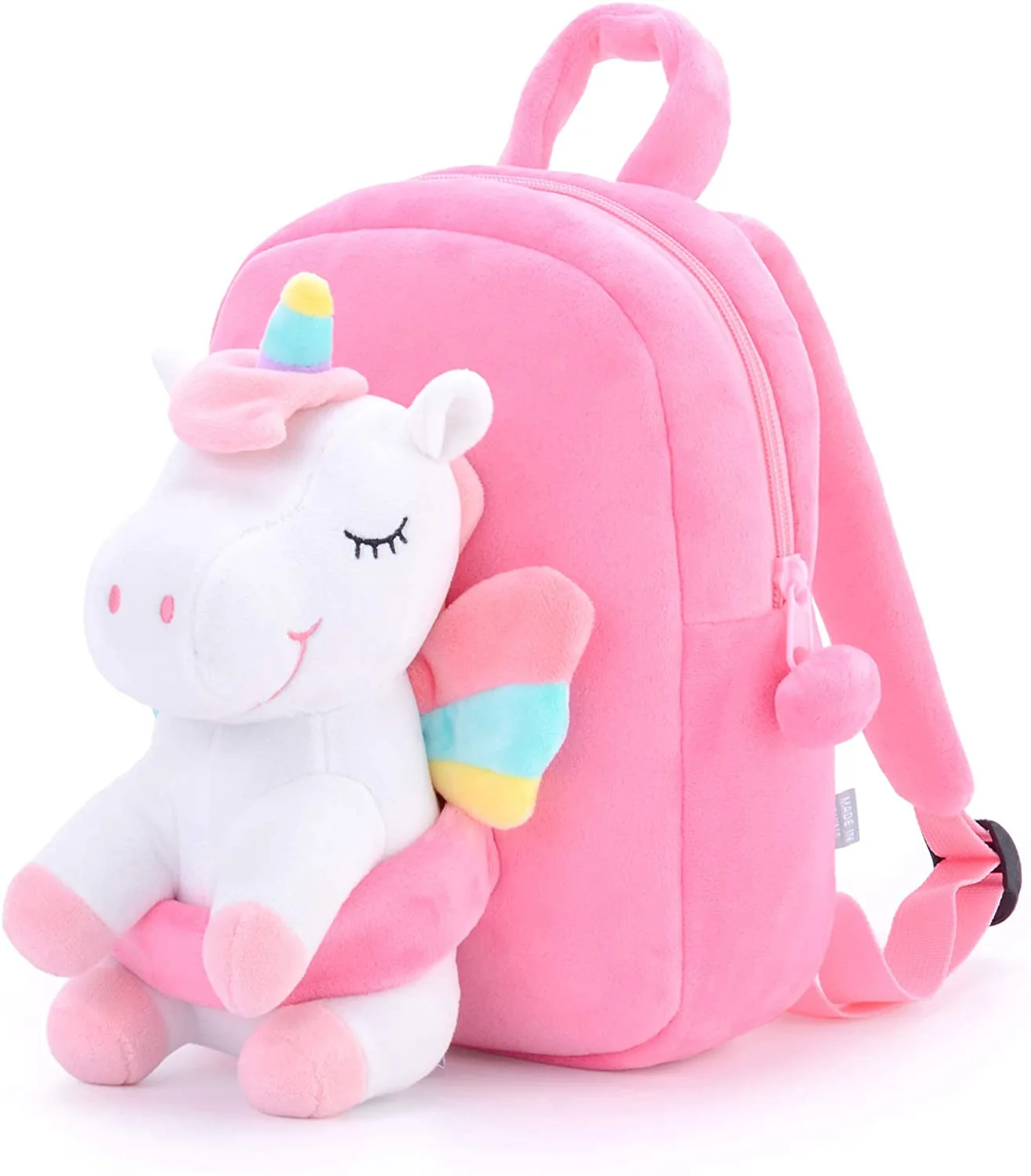 2021 baby toys  unicorn soft toy backpack school bags unicorn plush toy unicorn bag for girls