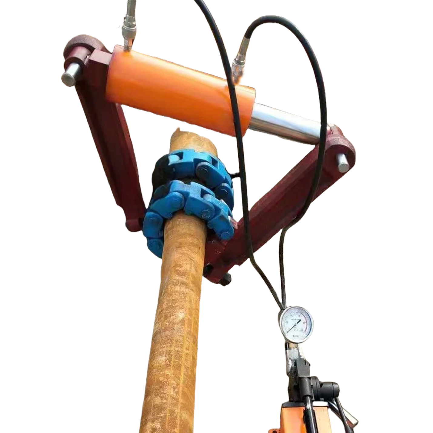 HDD Safety Tongs Drill Rod Hydraulic Break Out Tong For 60-300mm Drill Pipes