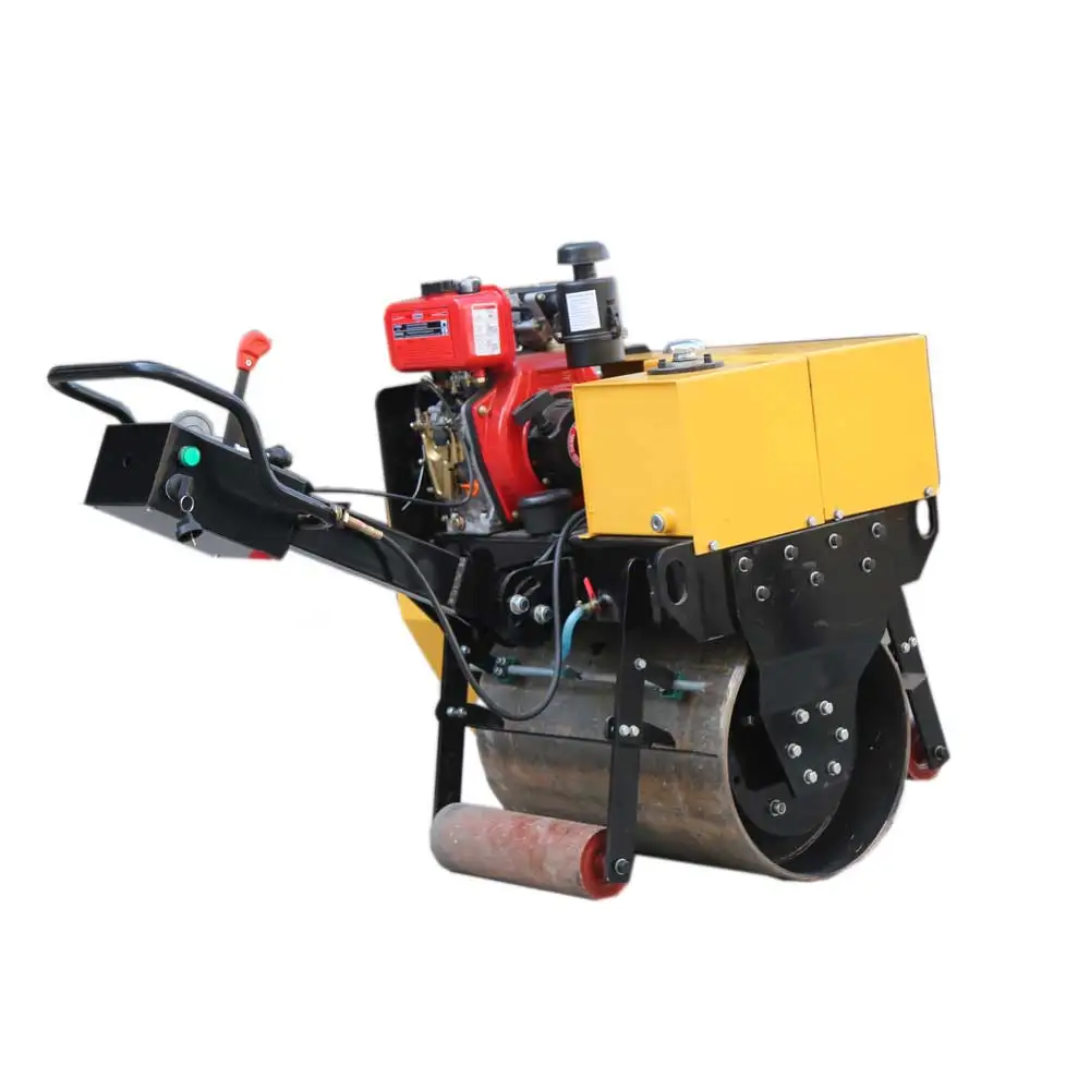 Efficient1t 2t 3t 4t 5t 6t Ton Asphalt Road Surface Rollers CE Approved Double Steel Wheel Vibration Road Roller For Sale