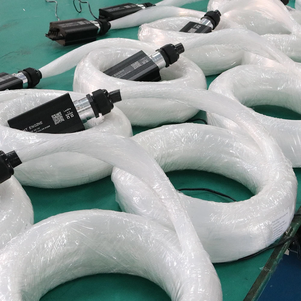 2024 Hot Drop Shipping 16W RGBW Starlight Kit Starlight Car Roof Kit with 420pcs Optical Fibers