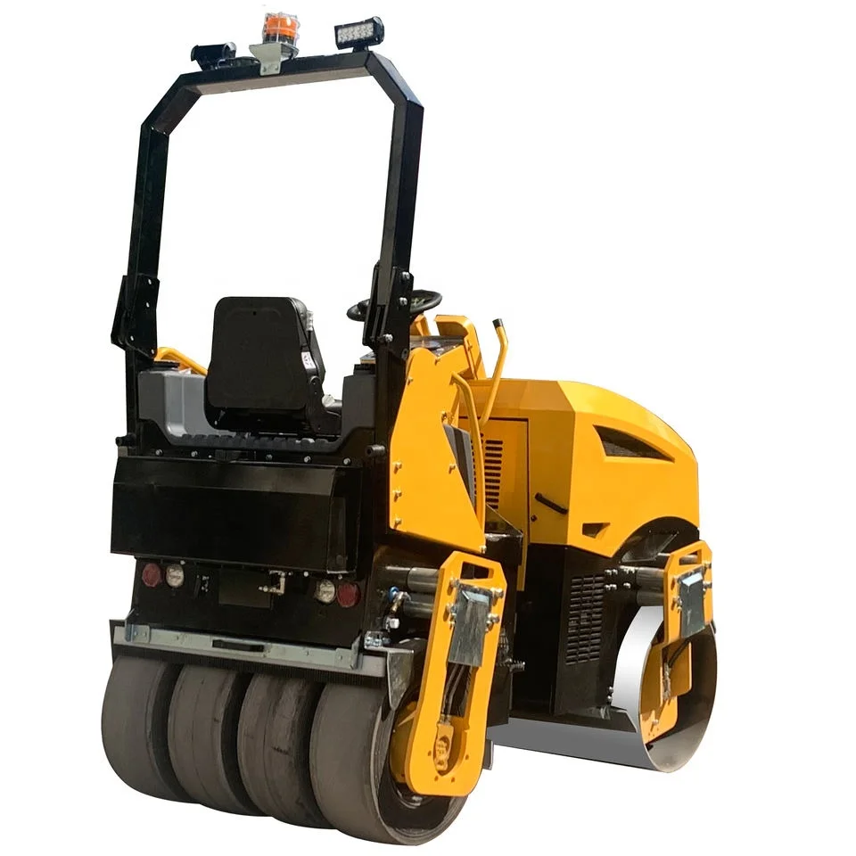5 Ton Combined Vibratory Road Roller Hydraulic Roller compactor for asphalt compaction