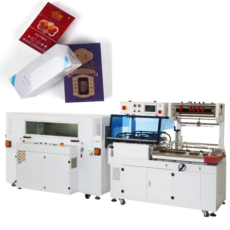 Automatic PE film heating and shrinking packaging machine heat-seal winding tunnel packaging winding machine