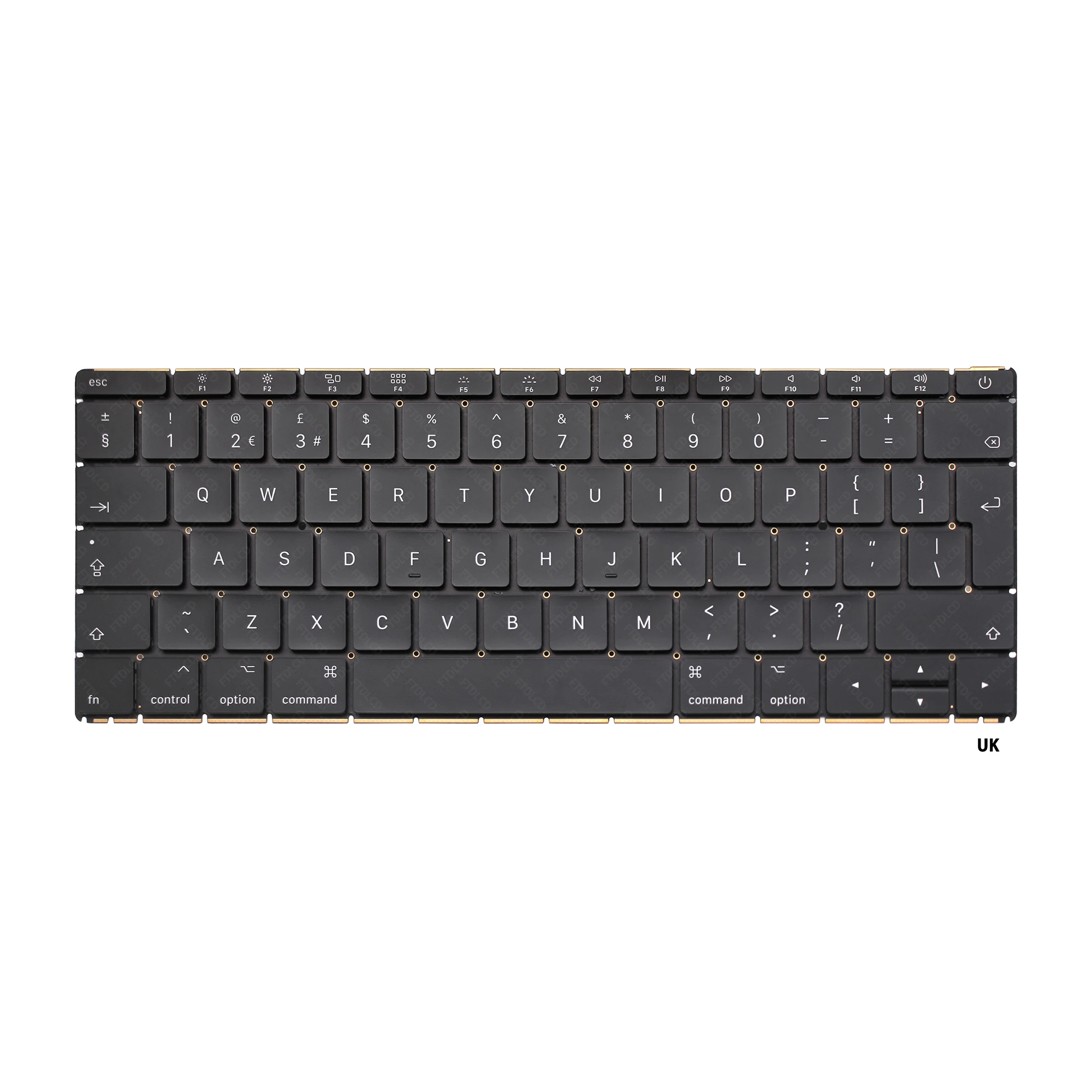 Laptop A1534 Keyboard 2015 Year for Macbook 12 inches Laptop US UK RU Arabic French Spanish German Korean Thai Danish Keyboards