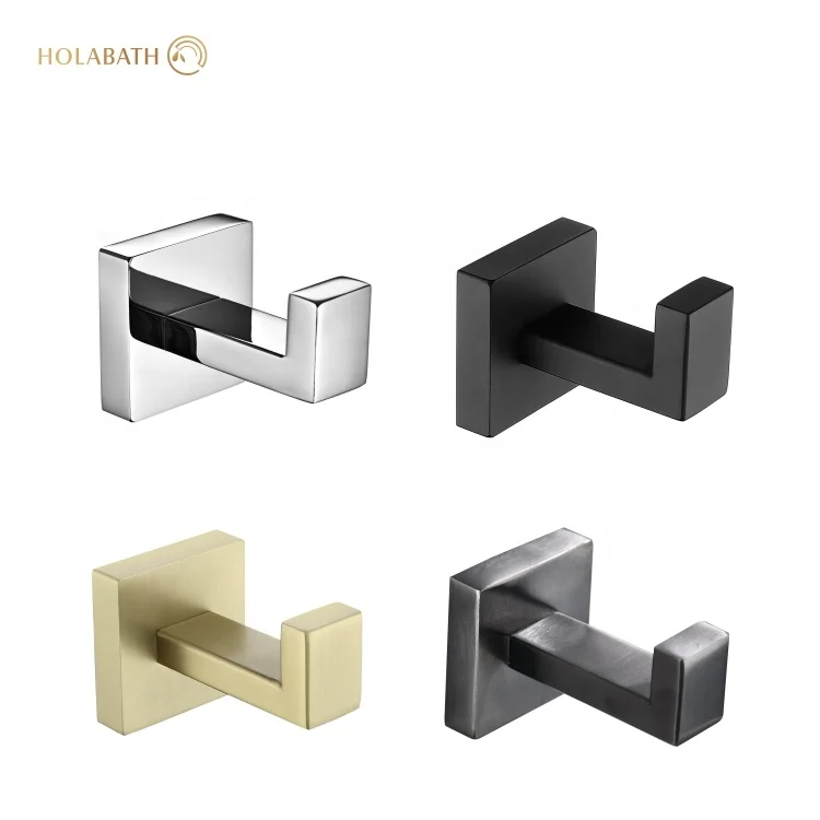 Gold Nordic Decorative Wall Mounted 304 Stainless Steel living room wardrobe Clothes wall hook