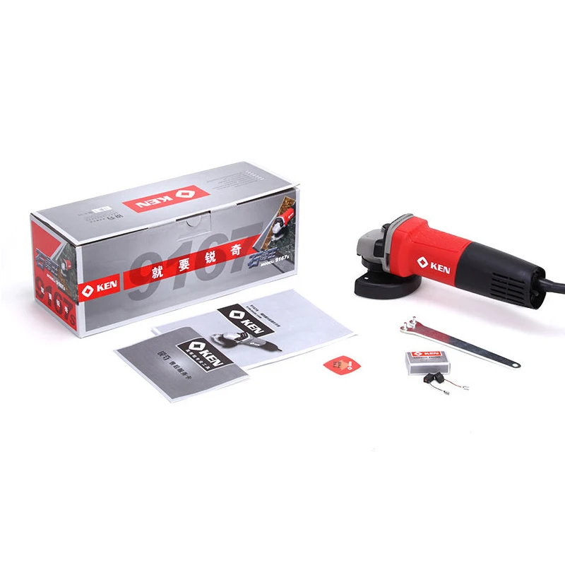 China prescott electric 750w 100mm handle angle grinder