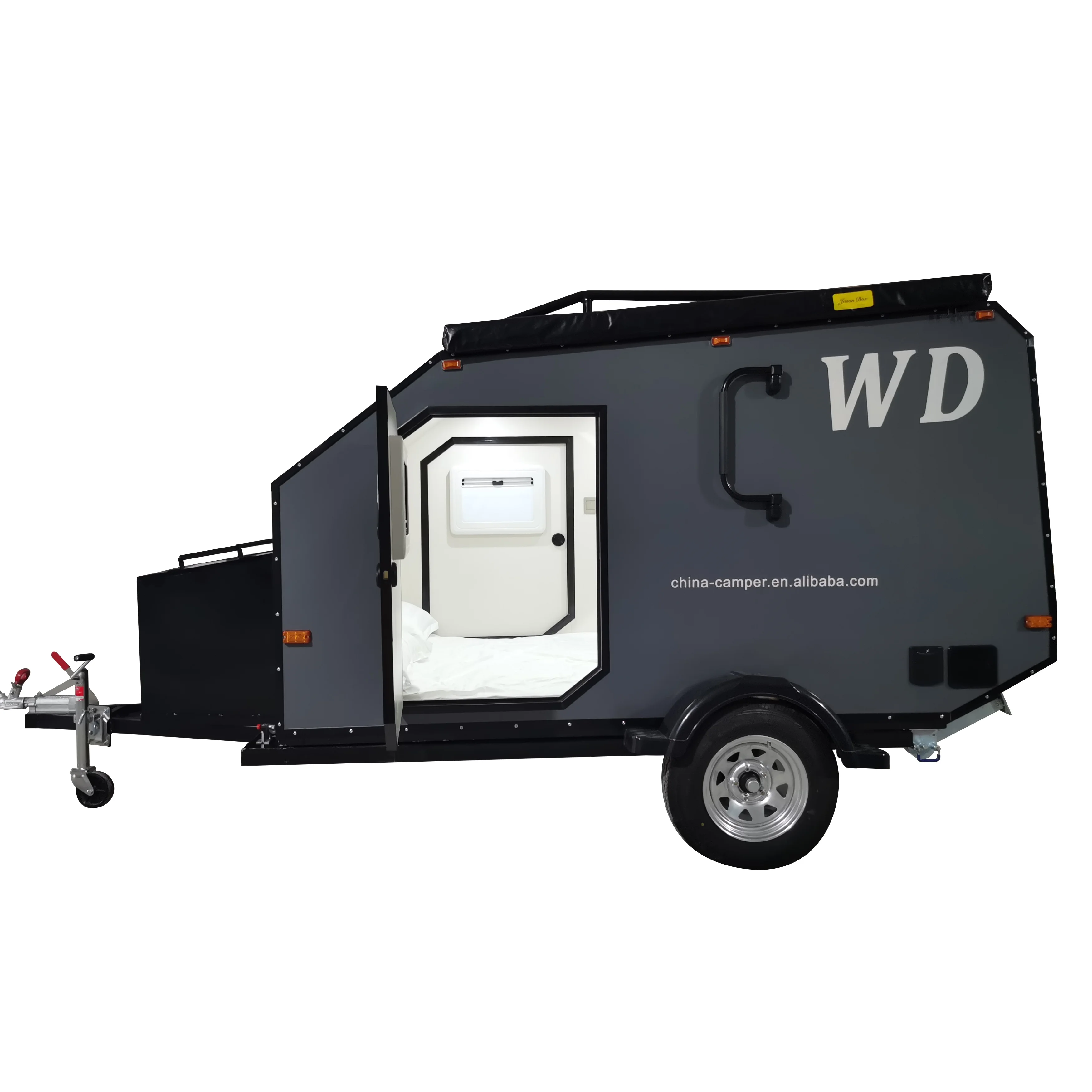 High Quality offroad caravan with window caravan cheap shipping window caravan
