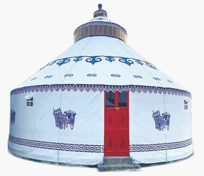 Ger Yurt Accommodation Nomadic Party Using Mongolian Yurt