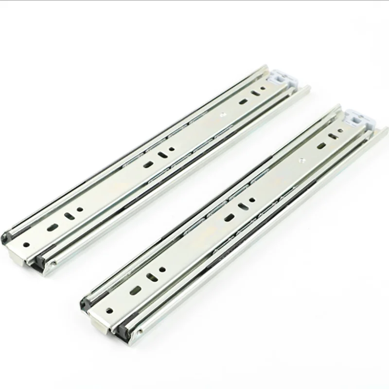 Custom Adjustable Slide Telescopic Shelf Channel 50mm high linear guide cold rolled steel slide