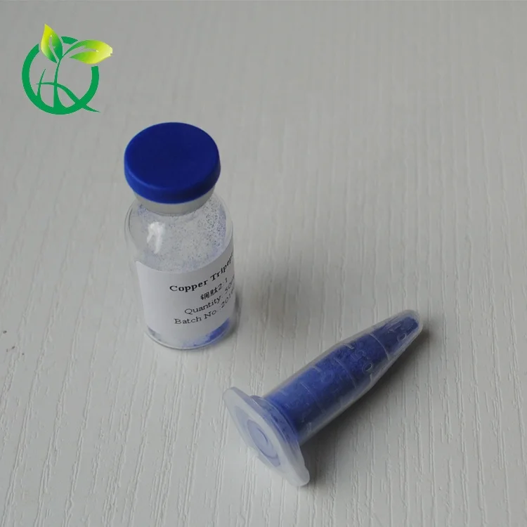 Stocks Supply Blue Copper Peptide AHK-CU and GHK CU