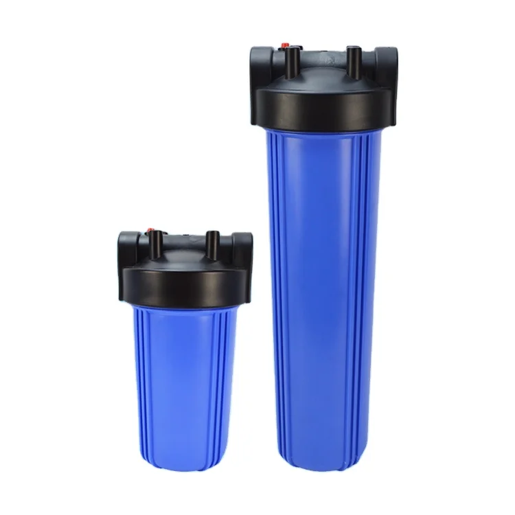 
2021 New Portable Food Grade Plastic Treatment Outdoor Whole House Water Filter Housing 