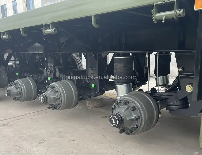 Semi Trailer Manufacturers Tri Axle 2/3/4 Axle 40 Feet Flatbed Semi Trailer For Guyana