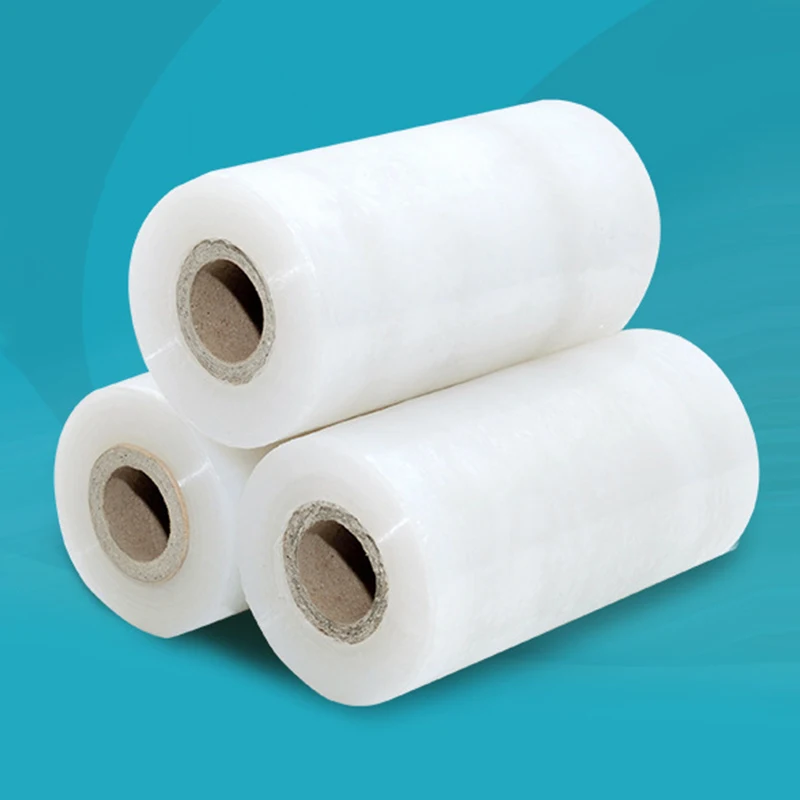 Wrapping Plastic Handle And Machine use LLDPE Pallet Polyethylene Film Pallet plats Export Hot Selling Stretch Film Indonesia
