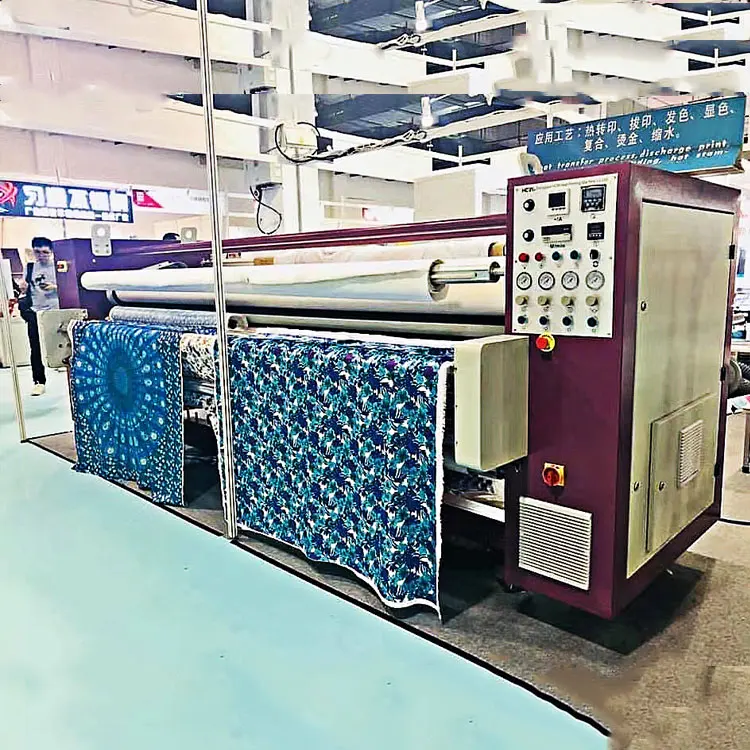 2024 Hot Sale Large Format Printer 3.2m Digital Sublimation Roller Heat Press Printing Machine for Fabric