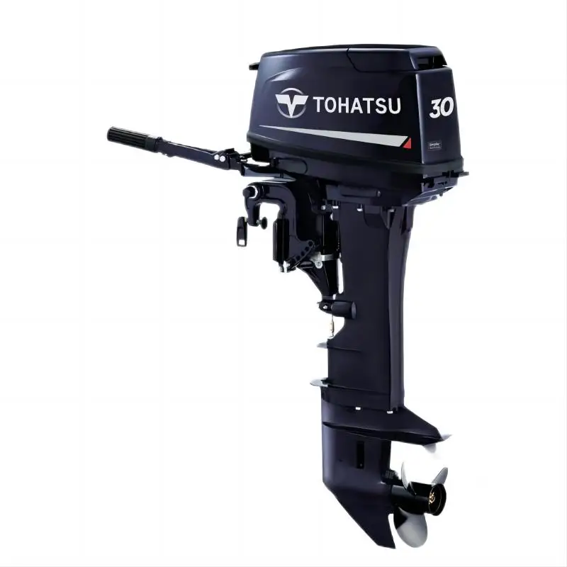 In stock and best seller Tohatsu 2 stroke 9.8HP long shaft outboard engine M9.8BL