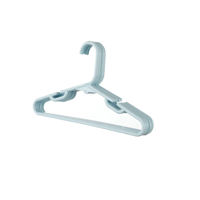 YIKAI Wholesale Factory Price Cheap Plastic Kids Soft Touch Hangers with Large Notched