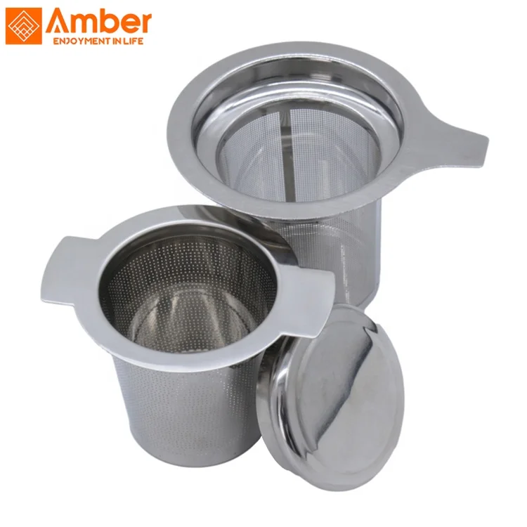
Cheap Vintage Non Toxic Cylindrical Stainless Metal Mesh Tea Strainers For Kitchen 