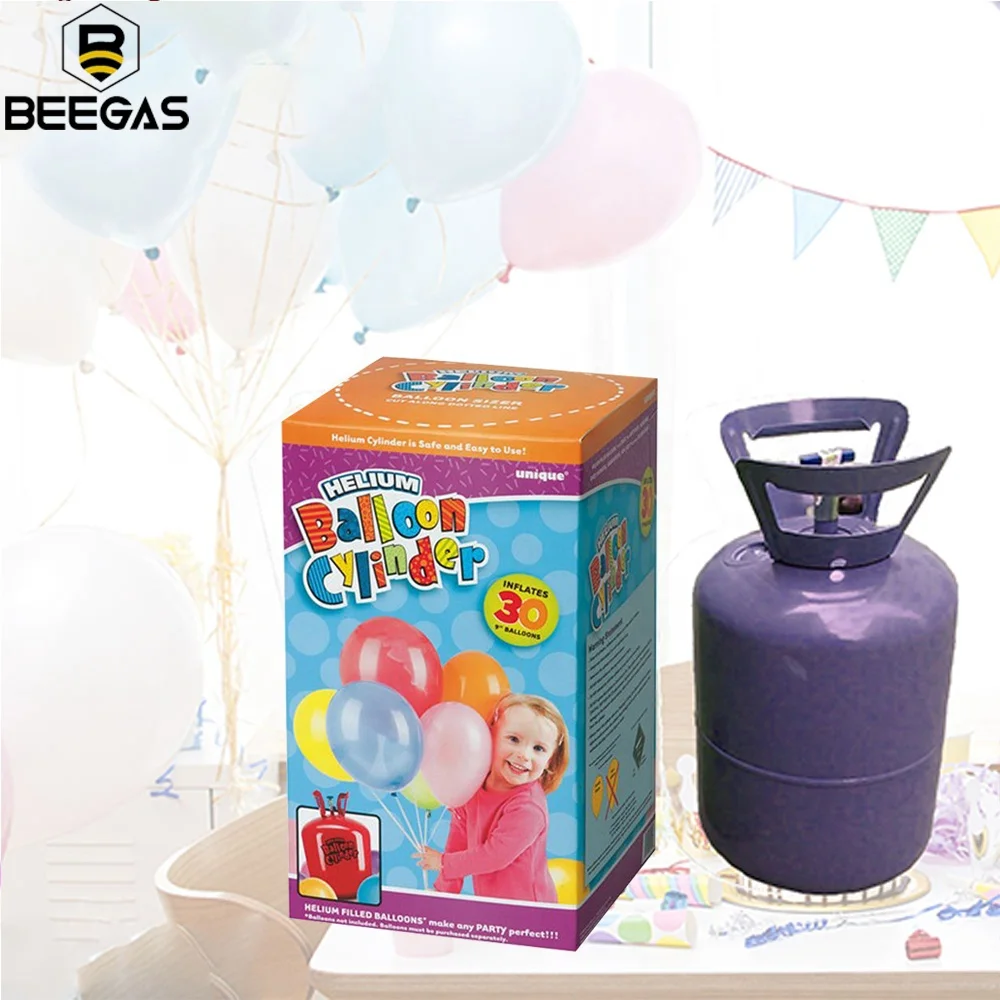 Factory Sale Price 99.9% Purity Helium Gas Cylinder EC-7 Pure Helium Tank