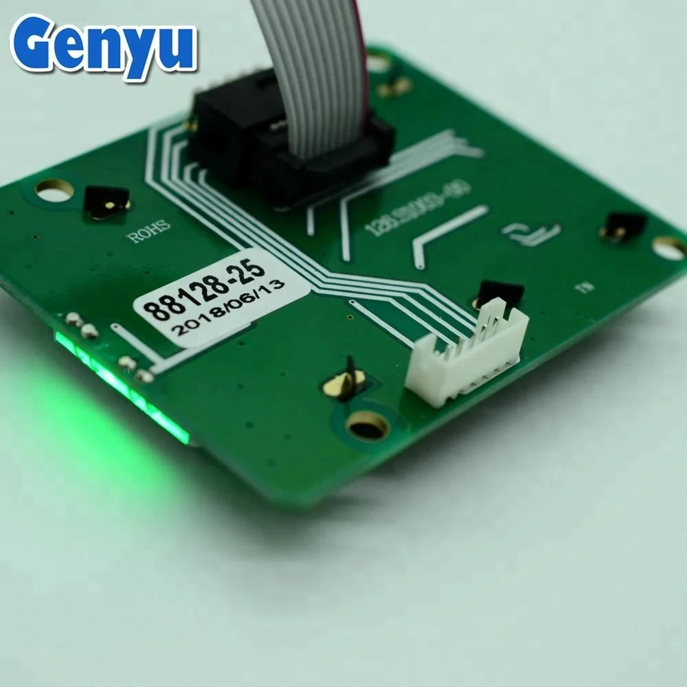 Yellow green solar charger lcd display for inverter lcd 7 segment mini 7 segment lcd module