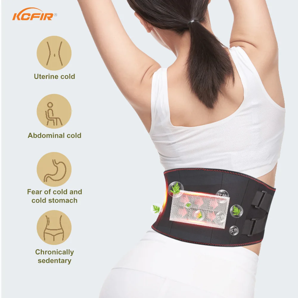 Heating Massage Belt Abdominal Slimming Belt Far Infrared Electric Waist Heating Massager