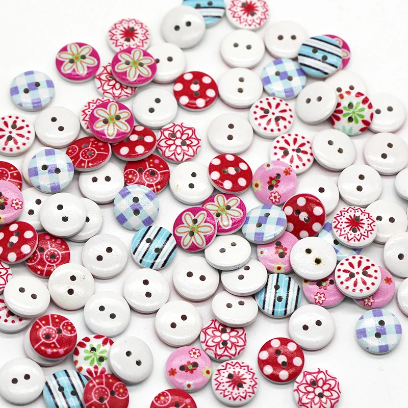 Wholesale Factory Price 2 Holes Sewing On Wooden Buttons Custom Made Wooden Women Clothes Button