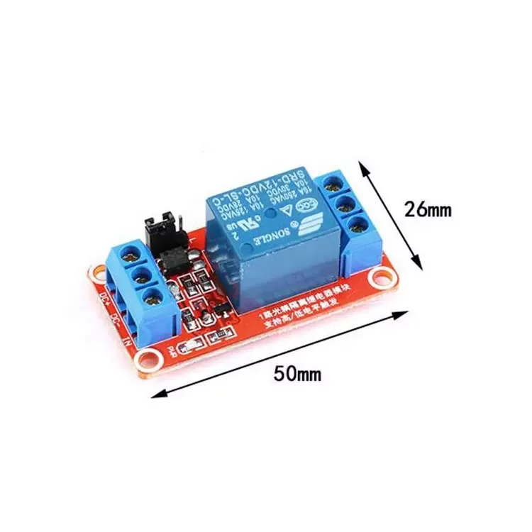 ZJI 1 2 4 6 8 Channel 5V 12V Relay Module Board with Optocoupler Isolation