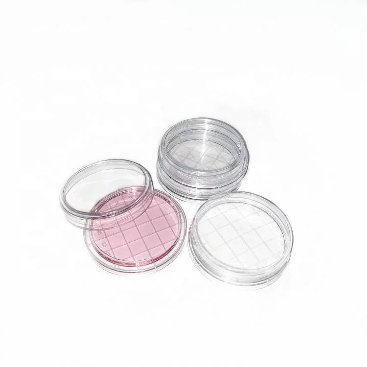 Laboratory Plastic Petri Dishes 75mm in Petri Dish Stand Holder Agar Petri Dishes