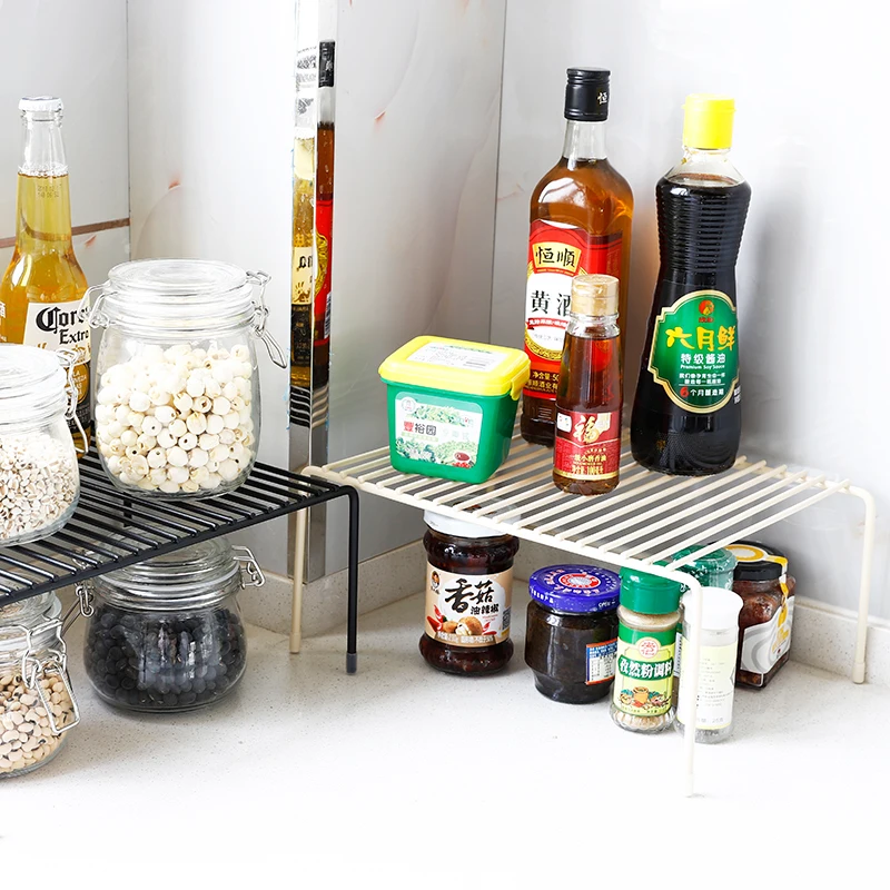 DSH High quality durable using various expandable wire metal kitchen cabinet storage rack