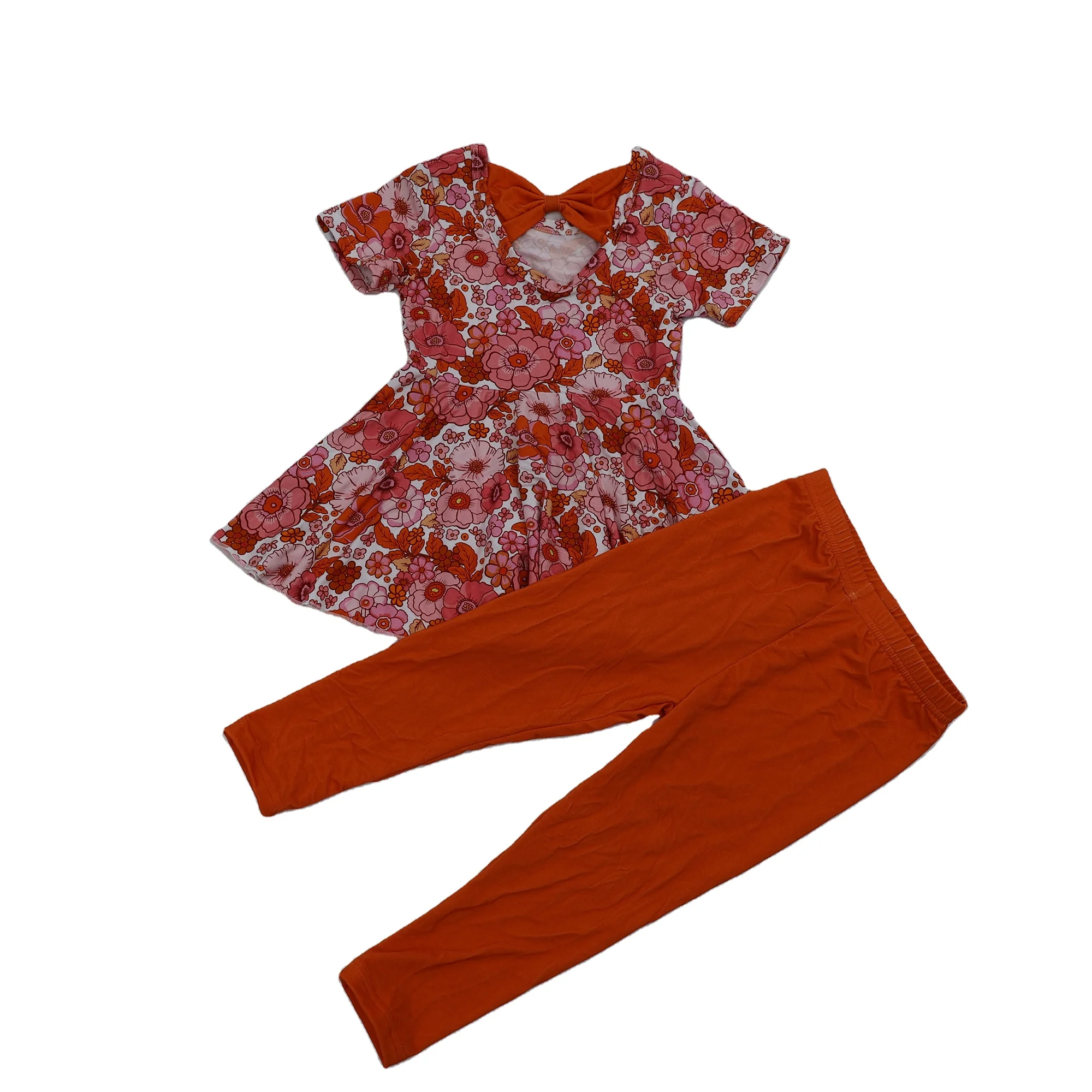 Женские леггинсы с цветочным принтом