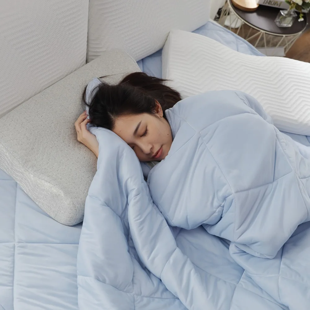 Tencel Cotton Bedding Sets with Breathable Print and Plain Patterns for Home Use for Guest Rooms