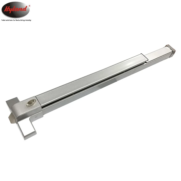 Fire door panic exit device push bar,  Hyland OEM 301 SS Single leaf fire door panic bar, CE Certificate