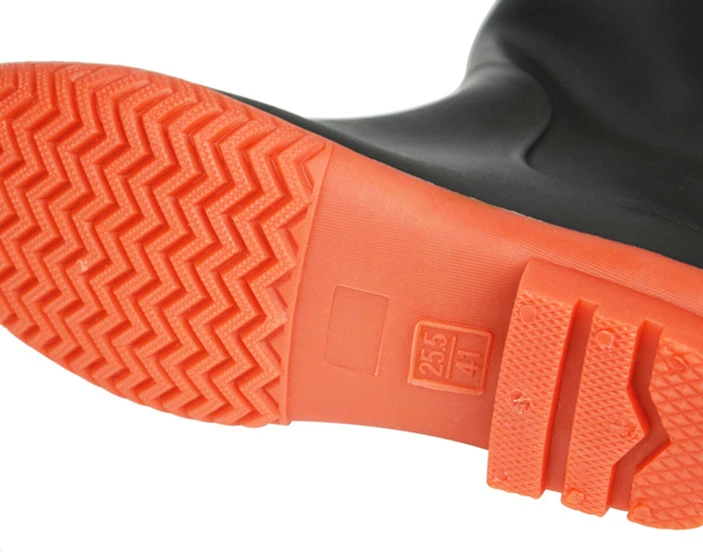 Warm Fishing Shoes For Winter Fishing High Winter Boots Knee Warm Padded Injection Foldable Rain Boots