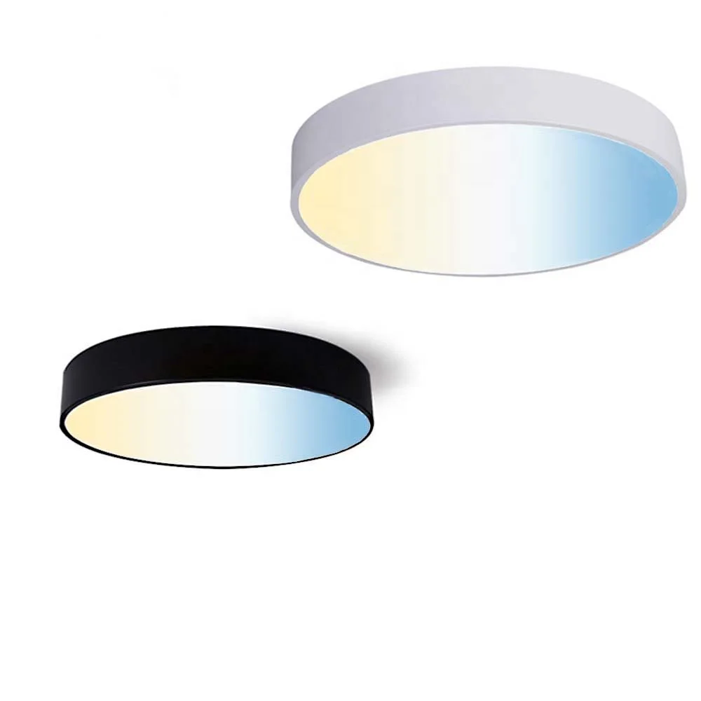 High Quality 18W 2000-6000K 300mm 24V CCT Adjustable Surface Mount Round LED Ceiling Light Tunable White