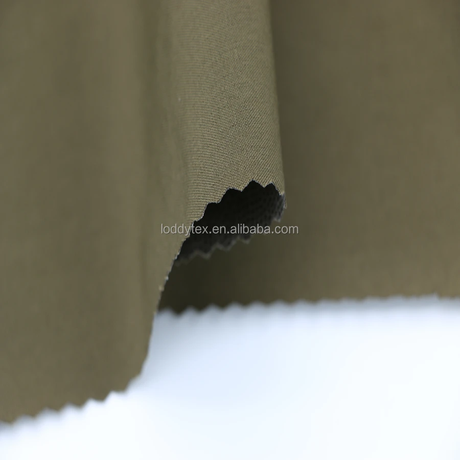 Loddytex GRS Eco Friendly Recycled Polyester 4 Way Stretch Fabric with TPU Bonded