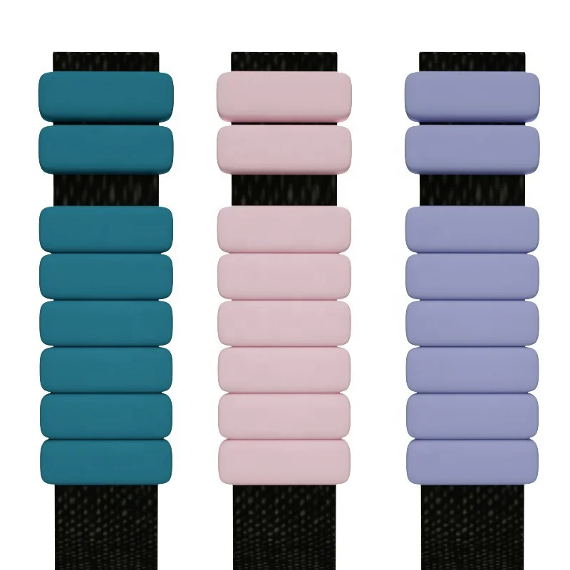 Adjustable bracelet Wrist Weights silicone Ankle Weights Set Ankle Wrist Ring in stock