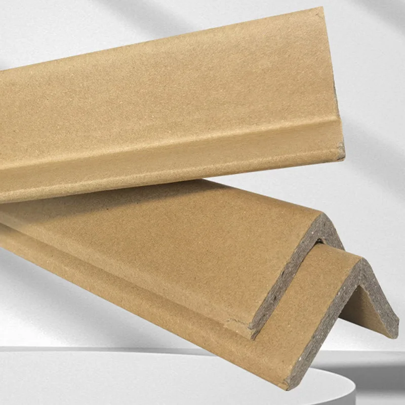Eco-friendly  L shape Carton edge protecting paper corner protector for pallet carton edge board protector