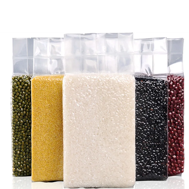 Free Sample Polypropylene Bopp Laminated 10kg Pp Woven Rice Packaging Bag For Sale