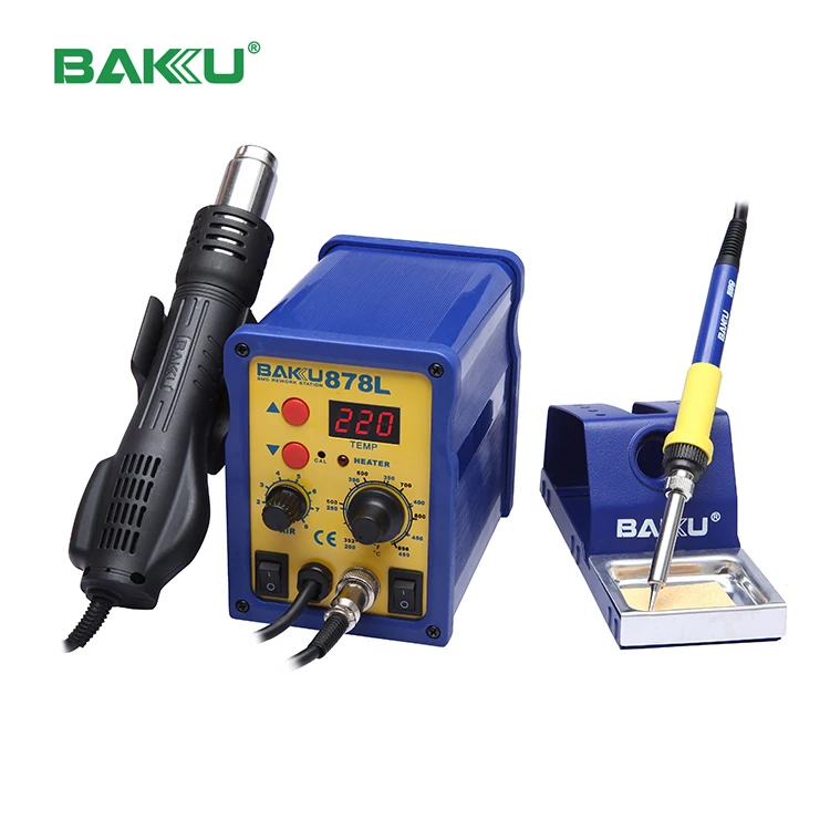  BAKU BK-878L профессиональная паяльная и светодиодная мини Smd наладочная
