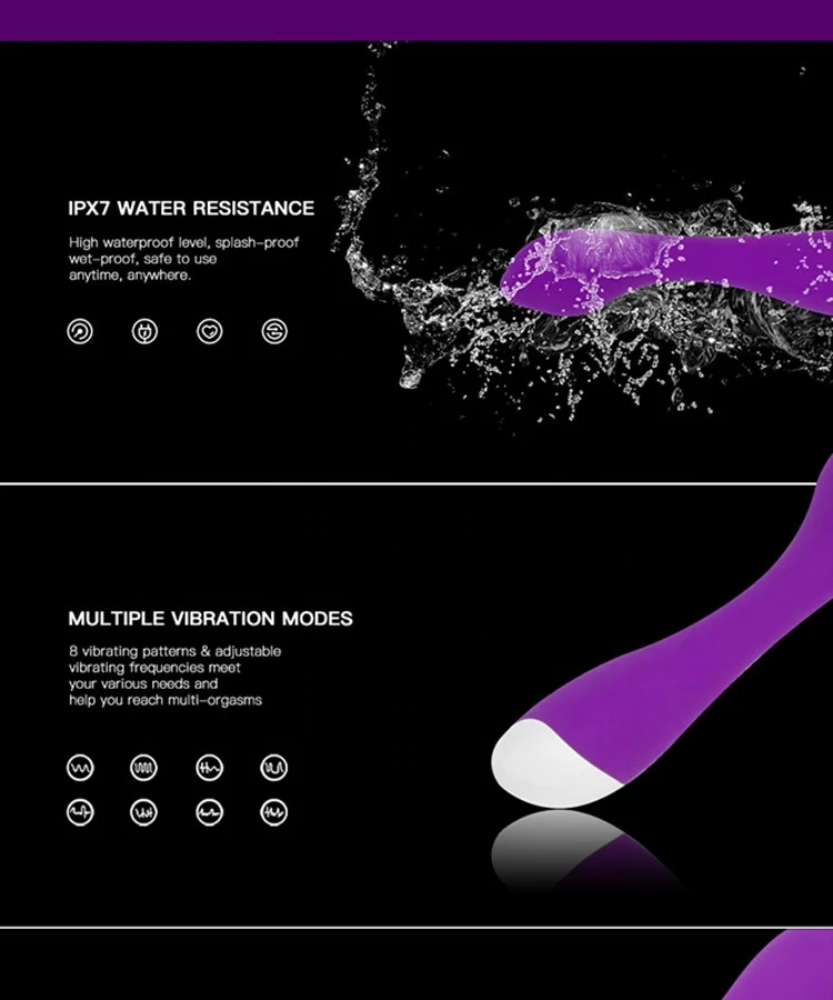 2023 Hot Sell G Spot 8 Vibrating Modes Women Pussy Massager Cheap Silicone Rabbit Dildo Vaginal Electric Vibrator For Women