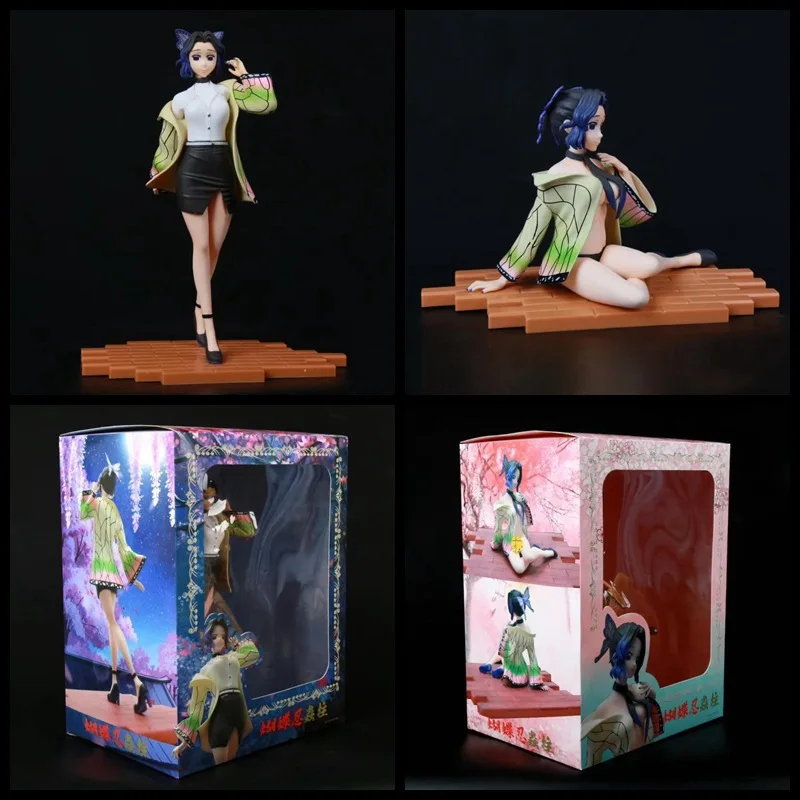 Best hot sell customized OME PVC PU Plastic Tsuyuri Kanao Hashibira Inosuke Demon slayer Kamado Tanjirou Figure Kamado Nezuko