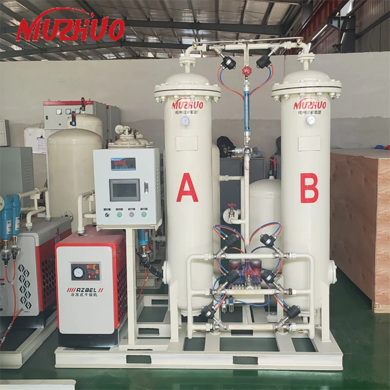 NUZHUO Oxygen Gas Producing Plant Modular Design PSA Making Device Small Occupation Oxygen Generator