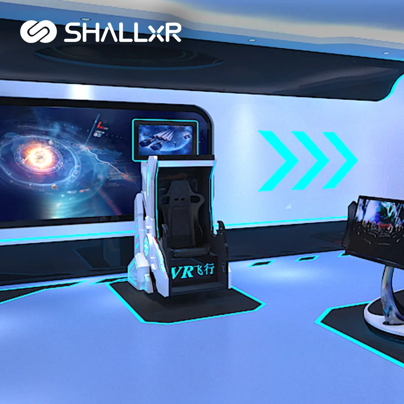 Guangzhou ShallxR 9D Vr Simulator One-Stop Solution Multiplayer Escape Room Vr Park Shooting Games
