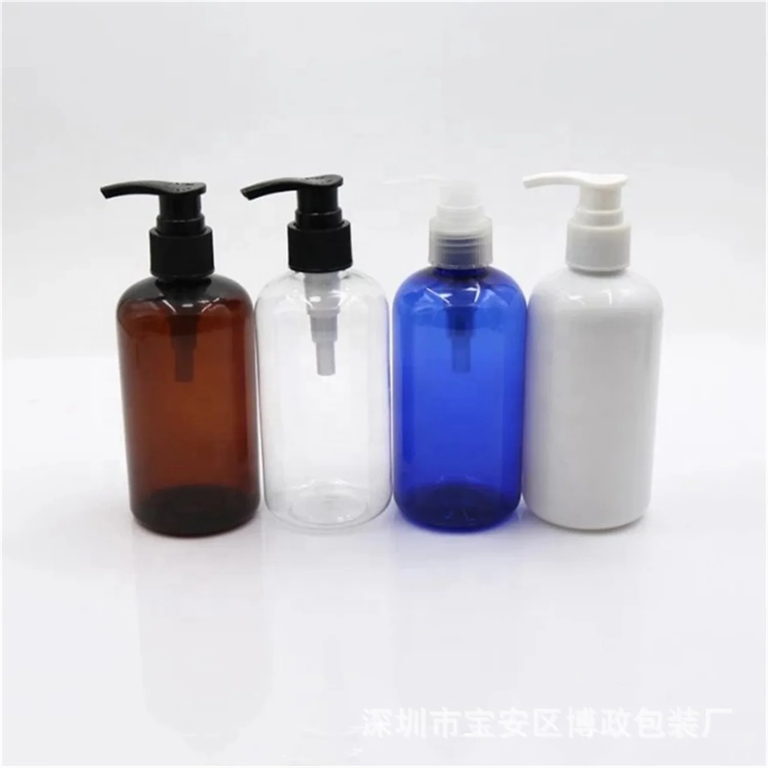 500ml empty clear pet empty shampoo bottle clear hair conditioner pet plastic shampoo bottle brown shampoo pet bottles