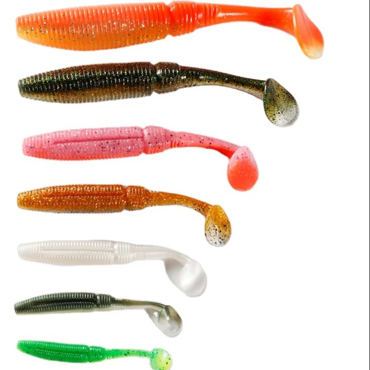 Noeby Silicone Shad Soft Bait 17.5cm 40g Luminous Paddle Tail Worm Swimbait Wobblers Soft Lure for Pike Perch