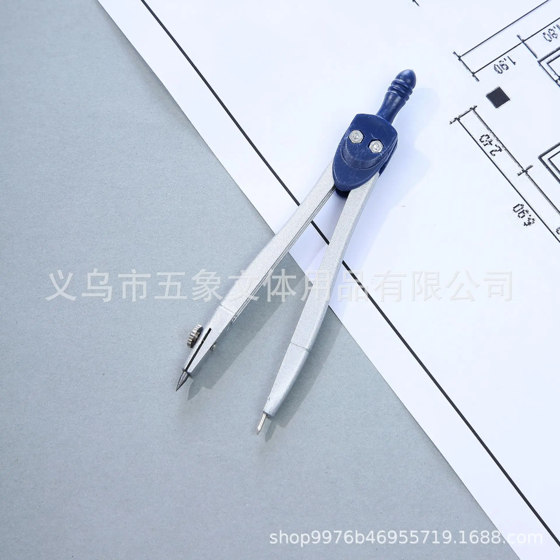 Best Selling New Design Stationary Drawing Tools School Teaching Supplies Professional Metal Compasses