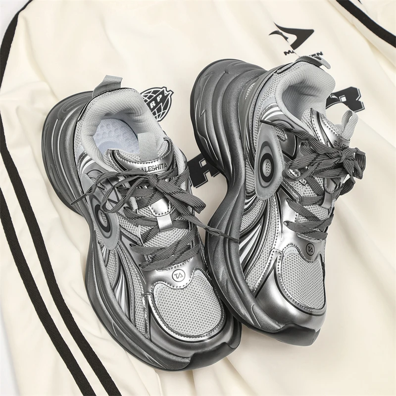 Happy China zhejiang shoes women men unisex customize chunky sneaker retro luxury fashion zapatos de hombre new styles for men