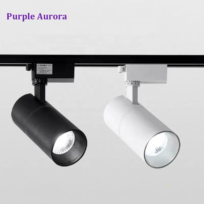 Commercial Wall Washer Cob Hotel Adjustable Spotlight Magnetic Track Light Led Downlights