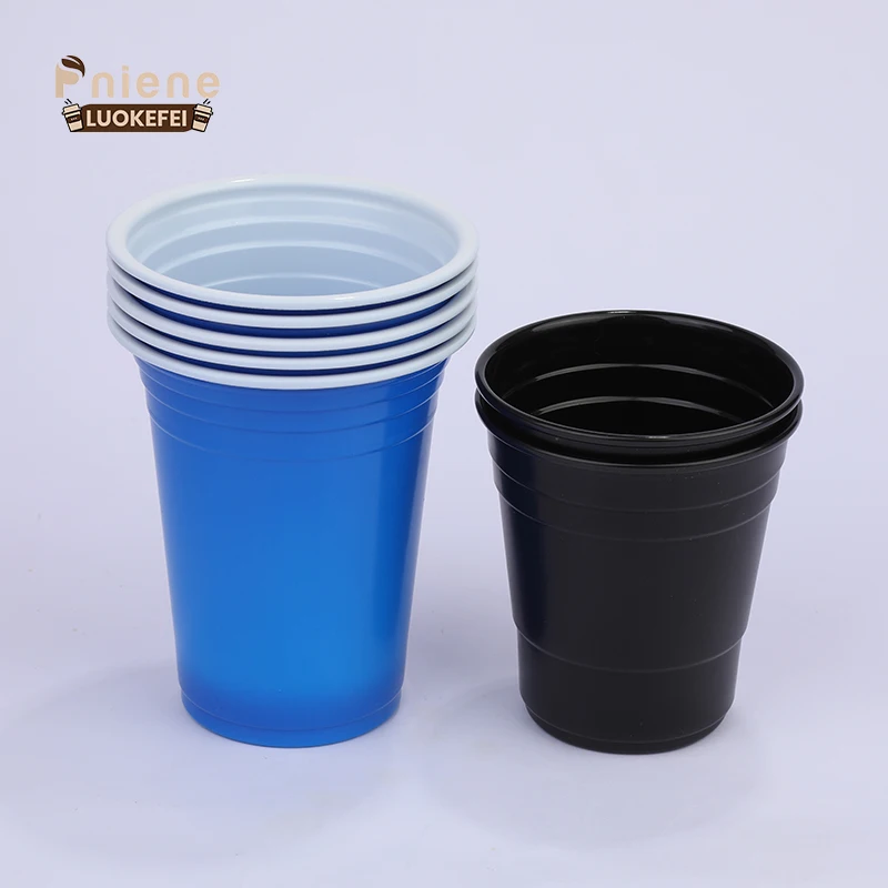 Outdoor beer pong red party plastic cups game pong beer cups